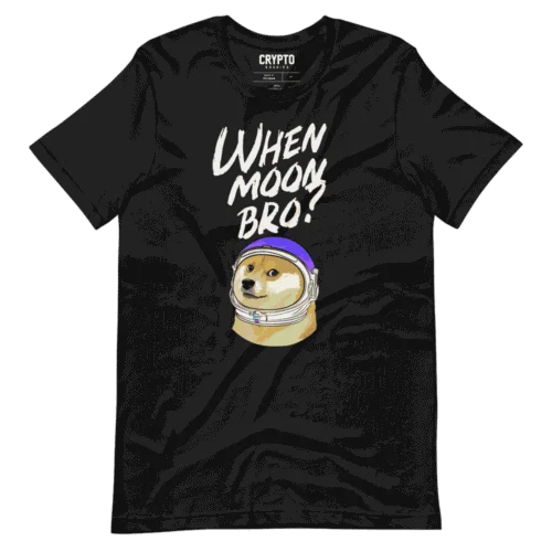 When Moon Bro – Doge T-Shirt