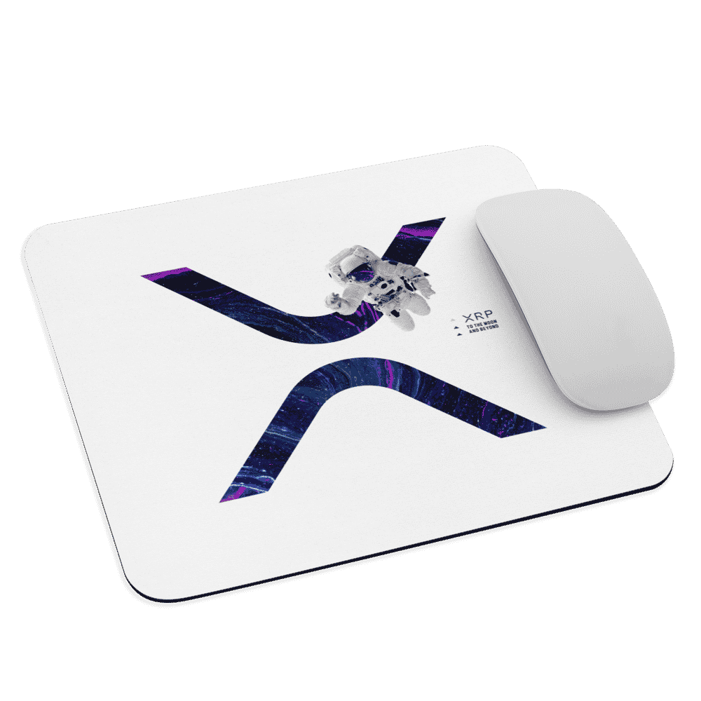 XRP to the Moon Mouse Pad