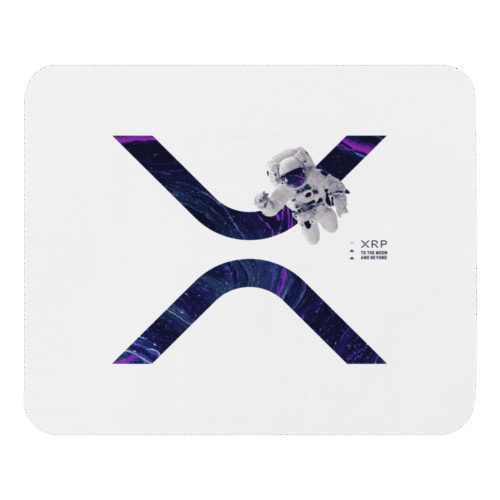 XRP to the Moon Mouse Pad