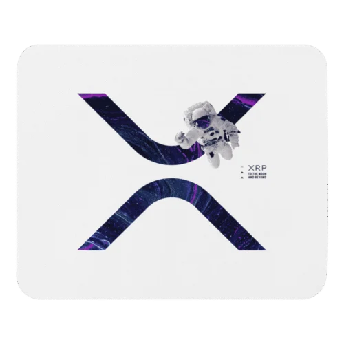 XRP to the Moon Mouse Pad