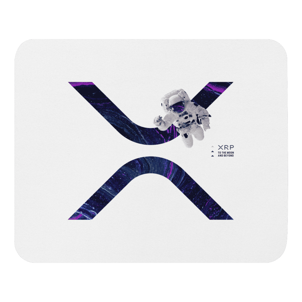 XRP to the Moon Mouse Pad