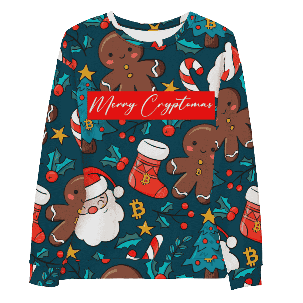 Bitcoin x Merry Cryptomas Sweatshirt