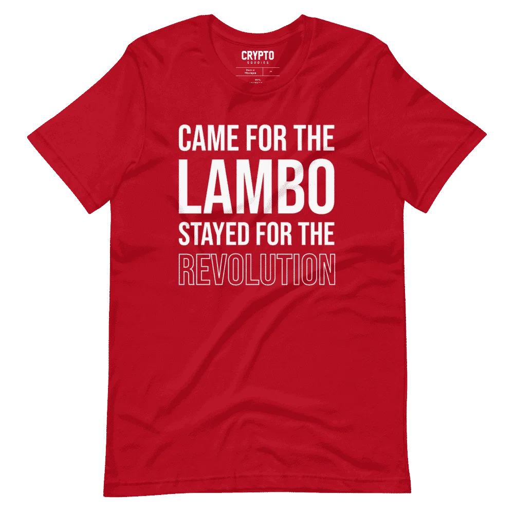 Came For Lambo Stayed For The Revolution T-Shirt - Image 3
