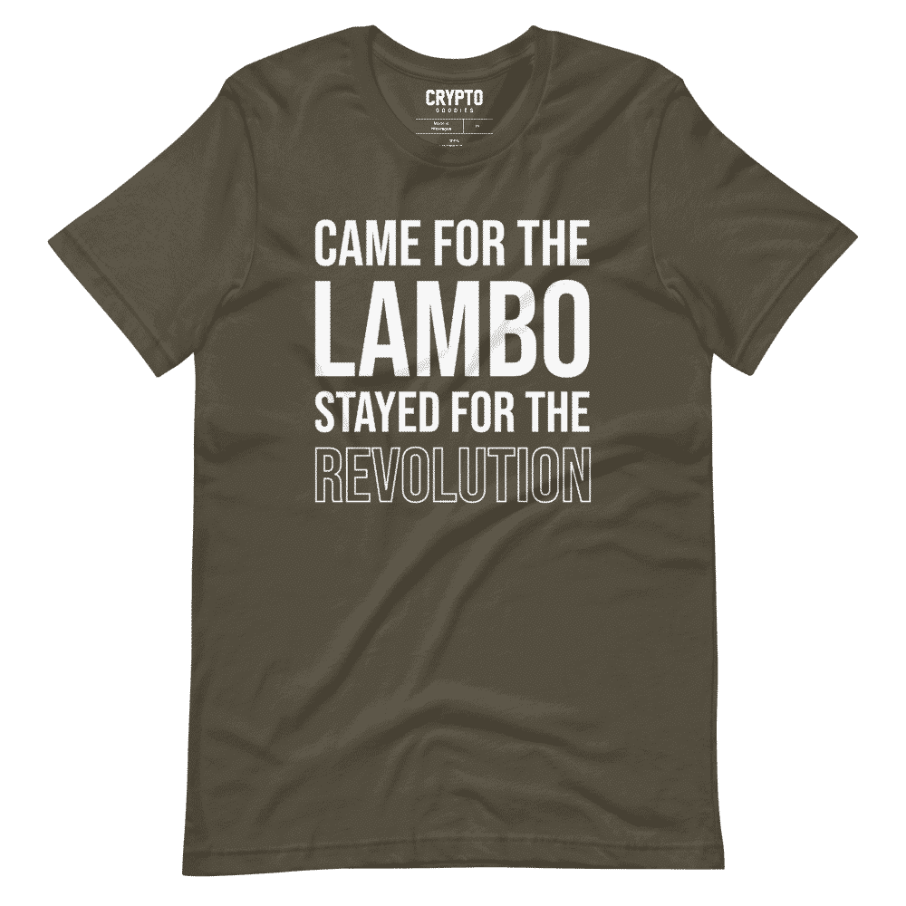 Came For Lambo Stayed For The Revolution T-Shirt