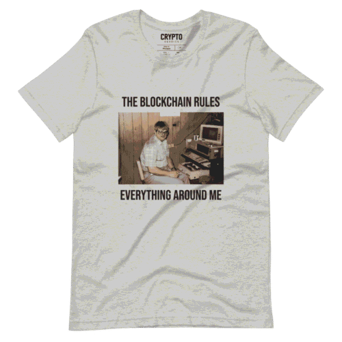 Crypto Geek x The Blockchain Rules Everything Around Me T-Shirt