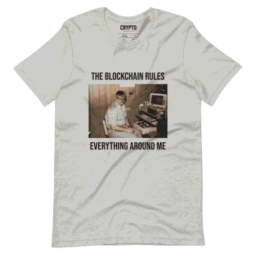 Crypto Geek x The Blockchain Rules Everything Around Me T-Shirt