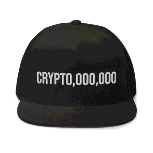 CRYPTO,000,000 Snapback Cap