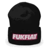 Fuk Fiat Cryptocurrency Cuffed Beanie