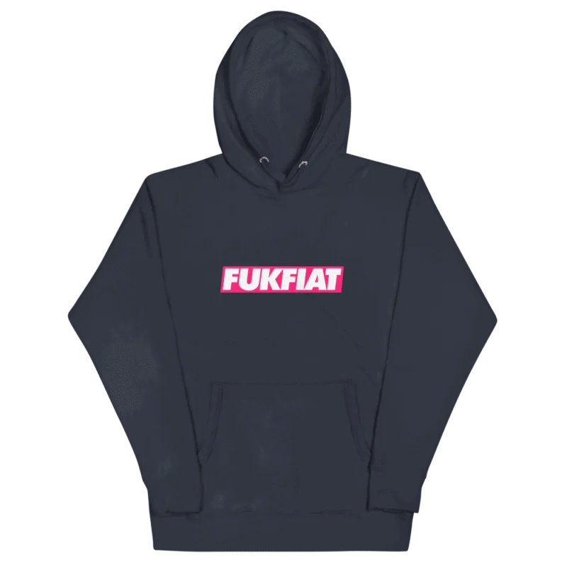 Fuk Fiat Cryptocurrency Hoodie