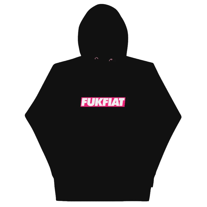 Fuk Fiat Cryptocurrency Hoodie