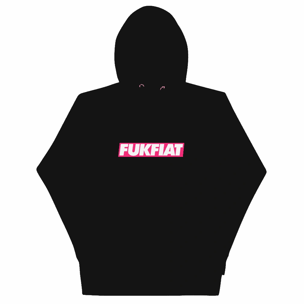 Fuk Fiat Cryptocurrency Hoodie