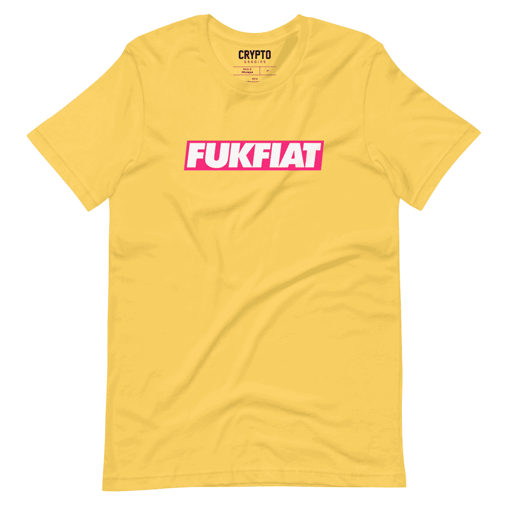 Fuk Fiat Cryptocurrency T-Shirt