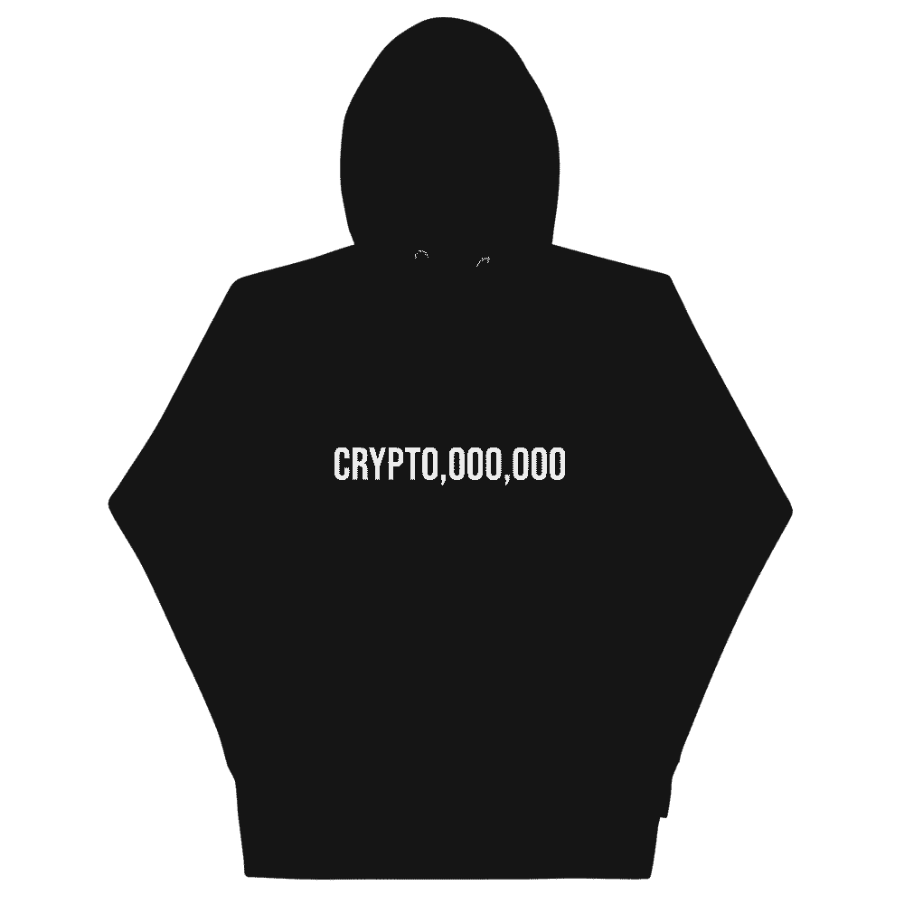 unisex premium hoodie black front 61c11b968e550 - CRYPTO,000,000 Hoodie