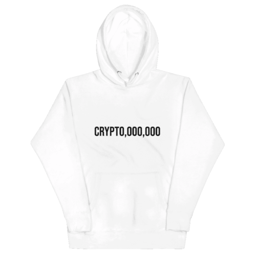 unisex premium hoodie white front 61c11a0859130 - CRYPTO,000,000 Hoodie