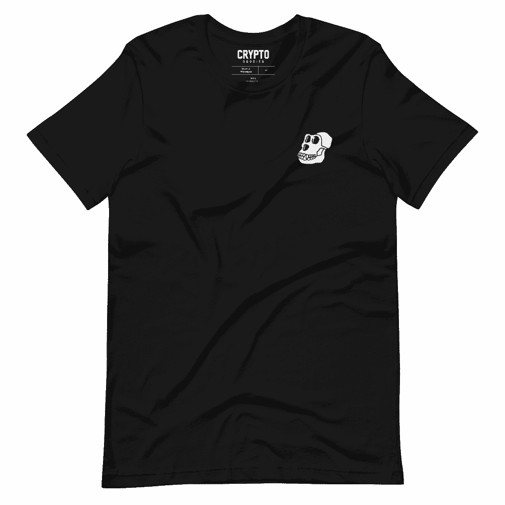 unisex staple t shirt black front 61c1fbee2f491 - Bored Ape Yacht Club Logo T-Shirt