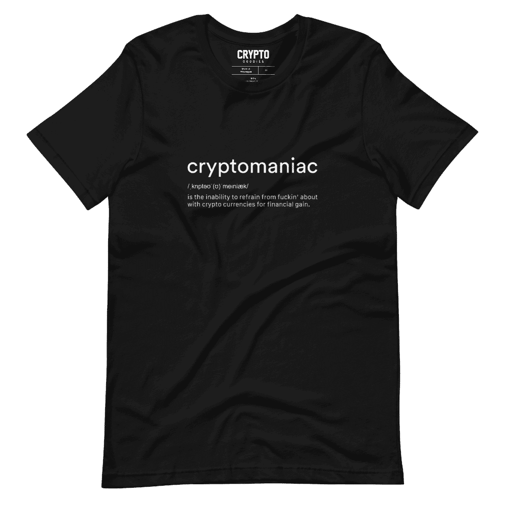 unisex staple t shirt black front 61c43872082e4 - Cryptomaniac T-Shirt