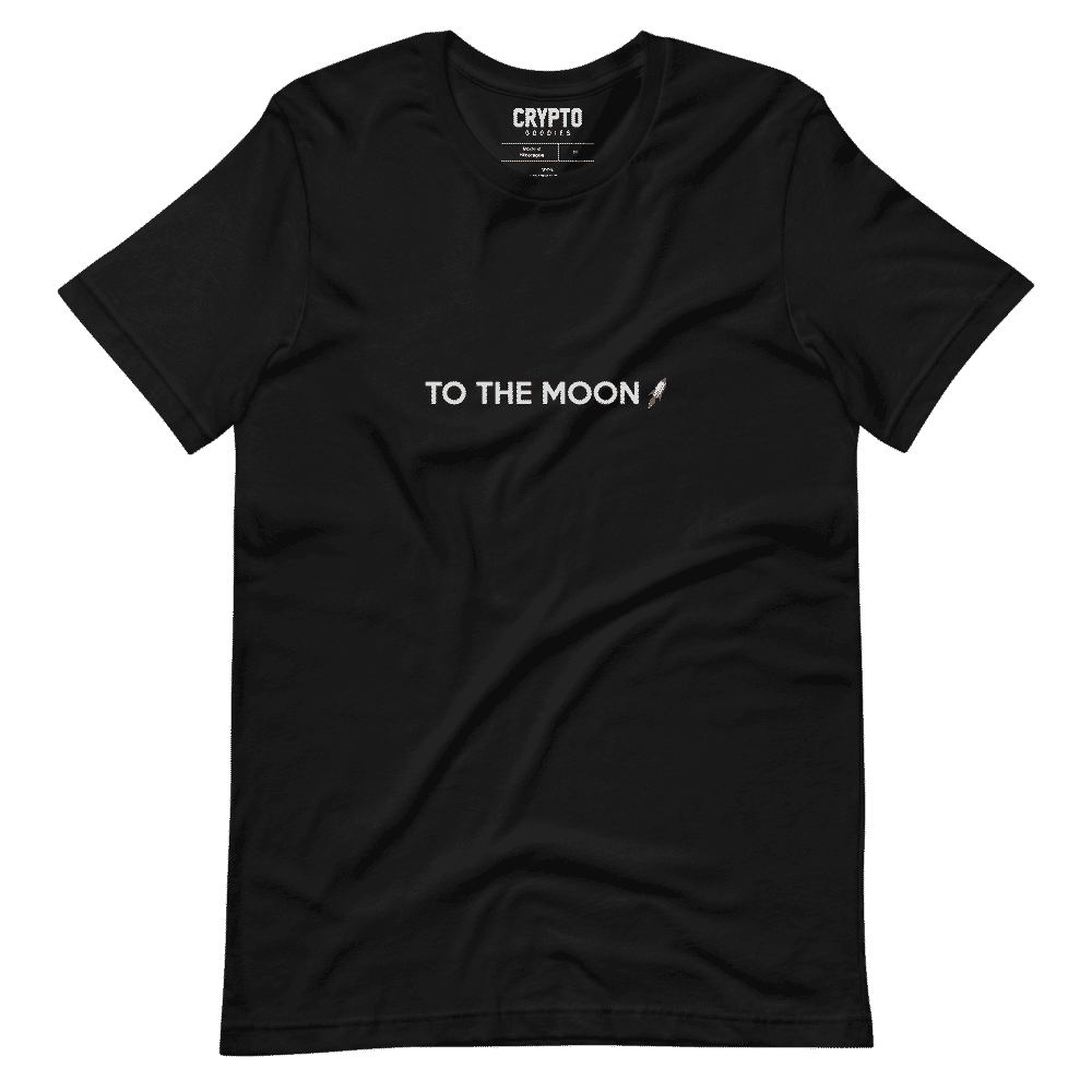 unisex staple t shirt black front 61c4855b354f5 - To The Moon T-Shirt