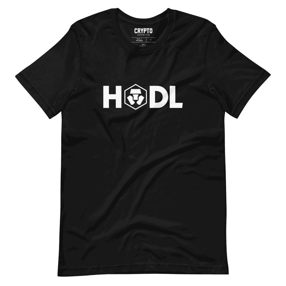 unisex staple t shirt black front 61ca303e249ea - Crypto.com x HODL T-Shirt