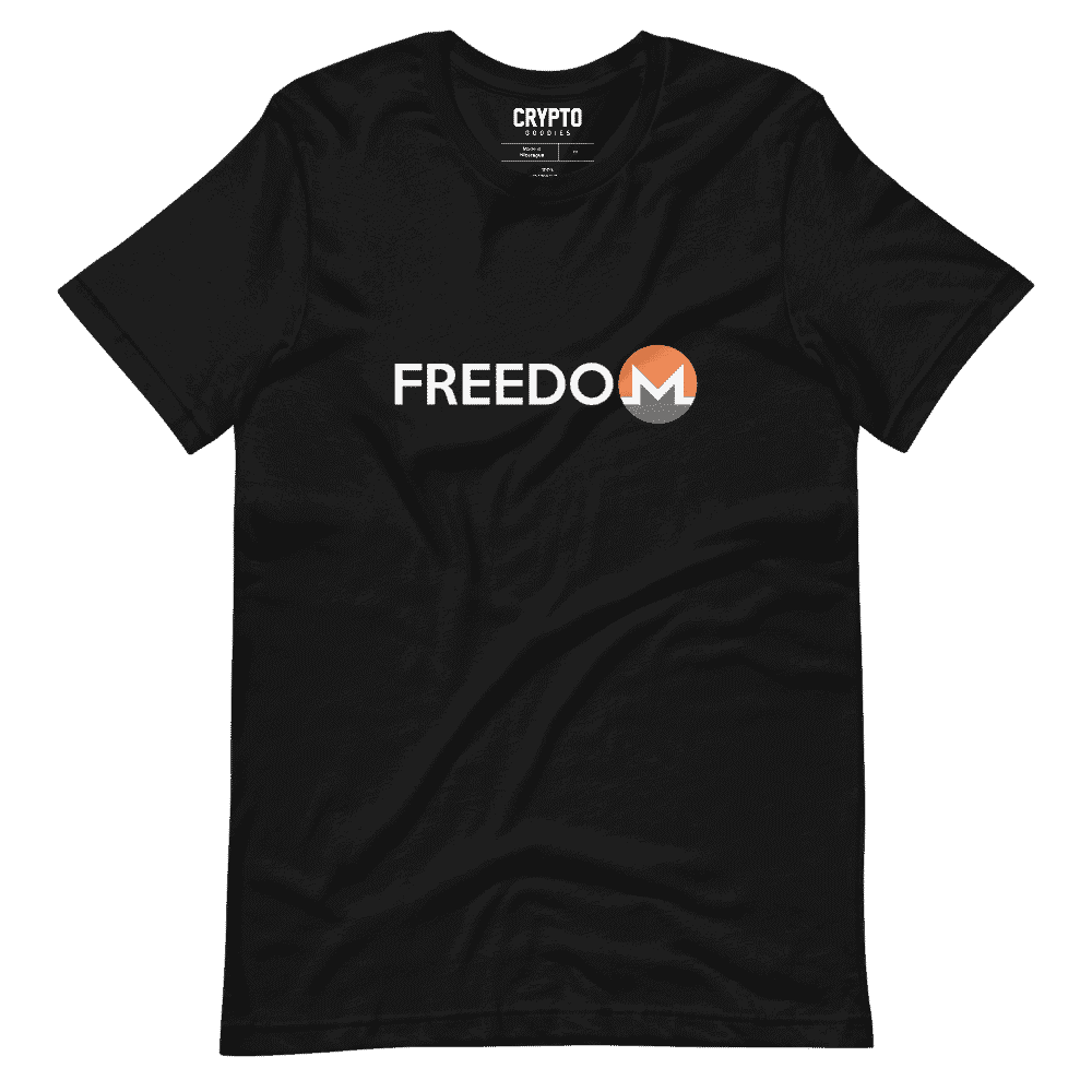 unisex staple t shirt black front 61ca4bf991801 - Monero x Freedom T-Shirt