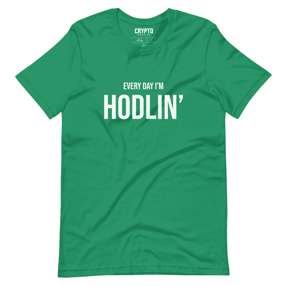 unisex staple t shirt kelly front 61c1ea22b7c1c - Every Day I'm HODLIN' T-Shirt