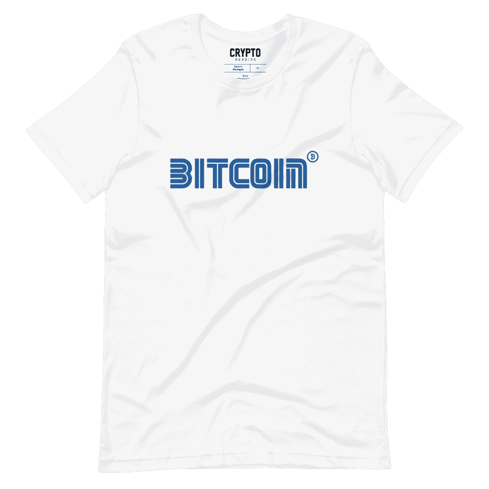 unisex staple t shirt white front 61cb12e0c4b56 - Bitcoin x SEGA T-Shirt