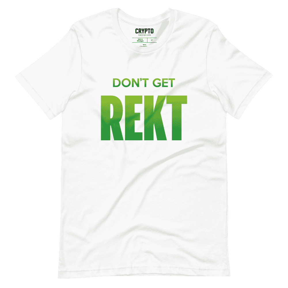 unisex staple t shirt white front 61ce456af24a1 - Don't Get REKT T-Shirt