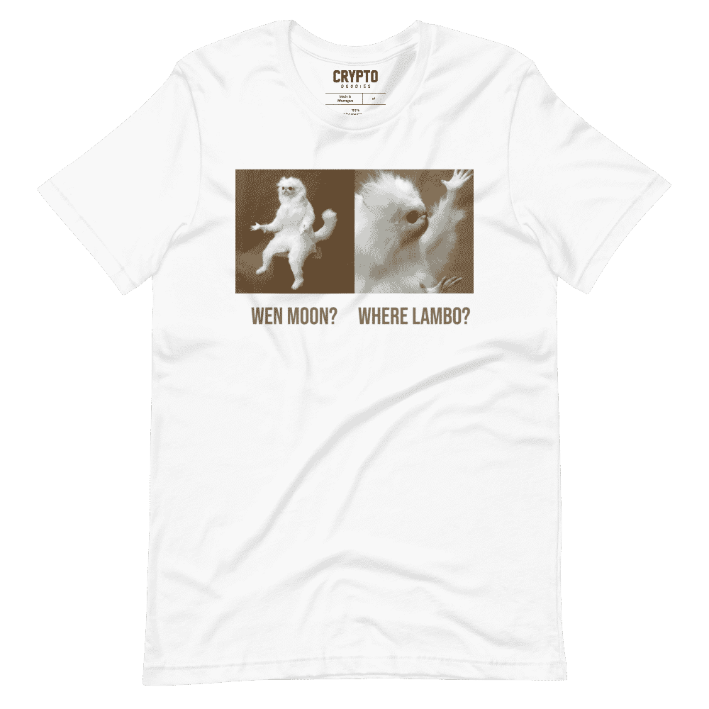 Wen Moon? Where Lambo? Meme T-Shirt