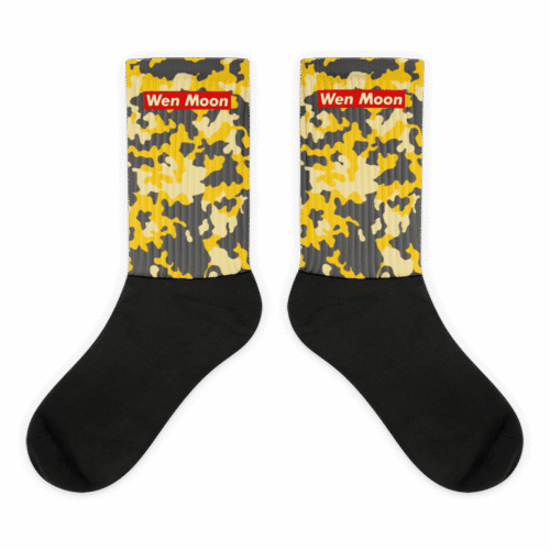 Wen Moon x Yellow Camouflage Socks