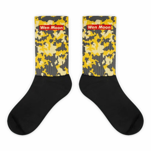 Wen Moon x Yellow Camouflage Socks
