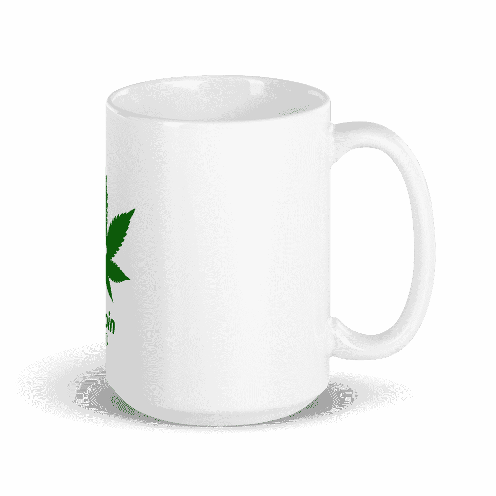 white glossy mug 15oz handle on right 61cd0d079d7b0 - Bitcoin & Weed mug