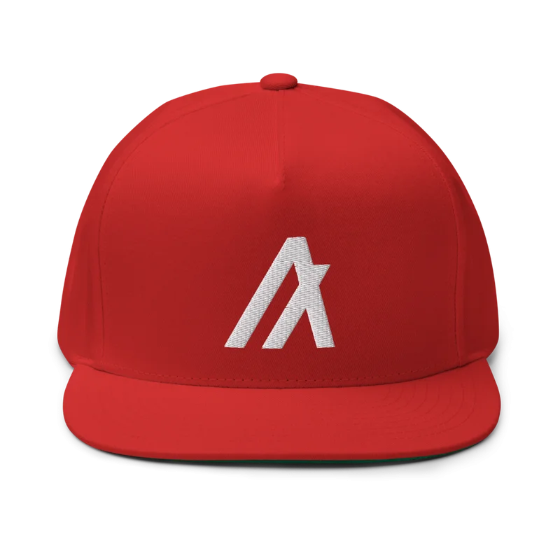 Algorand 3D Logo Flat Bill Cap - Image 3