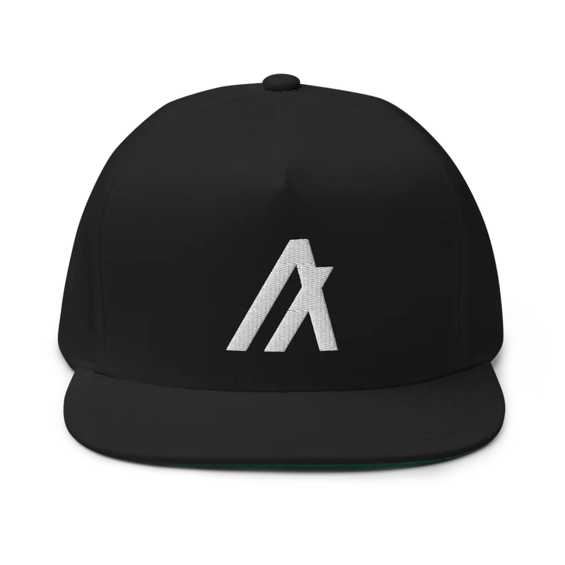 Algorand 3D Logo Flat Bill Cap