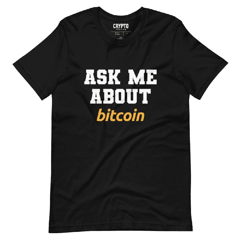 Ask Me About Bitcoin T-Shirt - Image 2