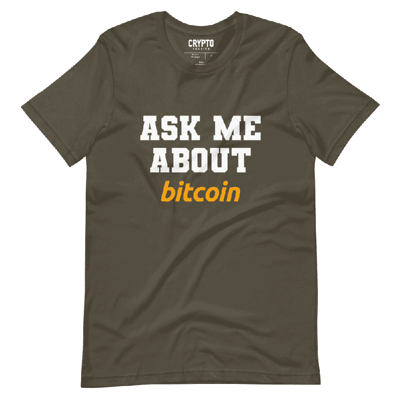 Ask Me About Bitcoin T-Shirt