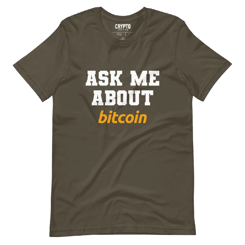 Ask Me About Bitcoin T-Shirt - Image 4