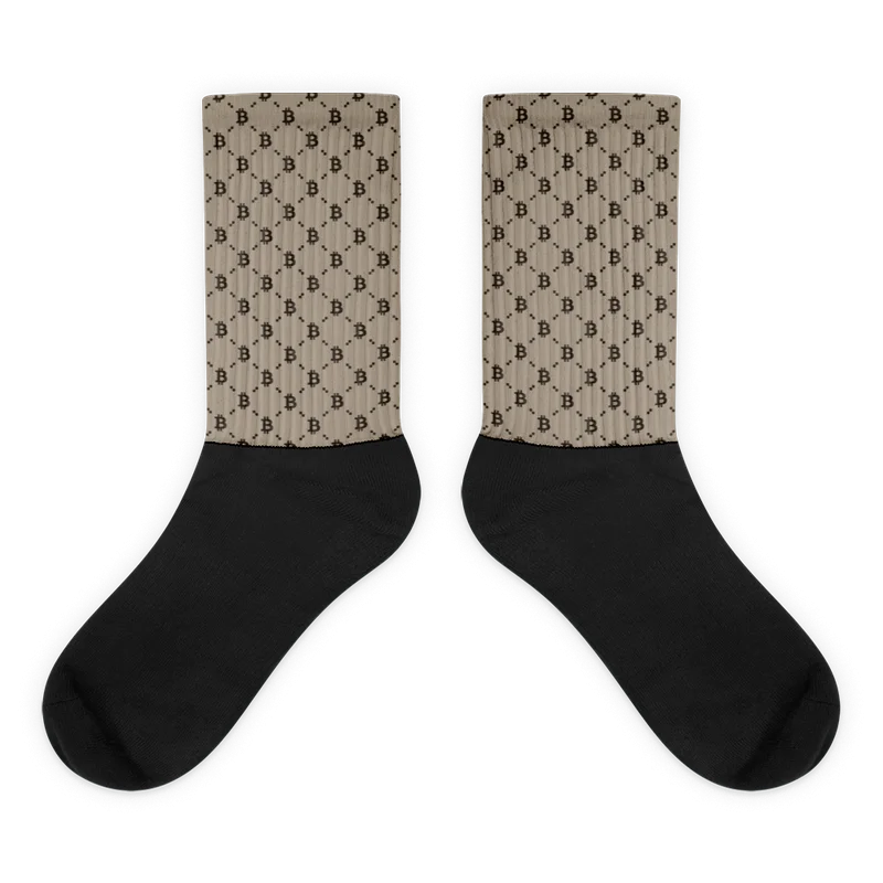 Bitcoin Fashion Socks