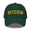 Bitcoin Green Baseball Cap