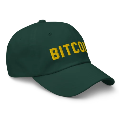 Bitcoin Green Baseball Cap
