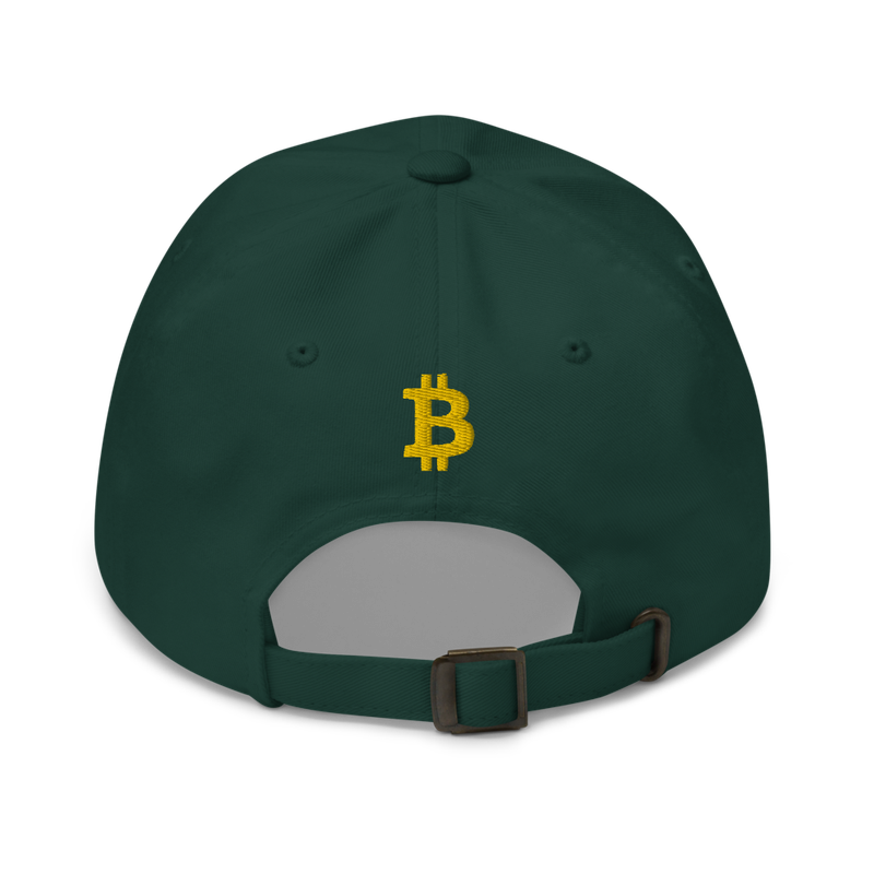 Bitcoin Green Baseball Cap