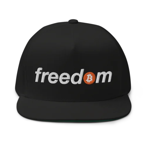 Bitcoin x Freedom Snapback Hat