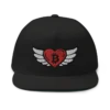 Bitcoin x Heart Angel Wings Snapback Hat