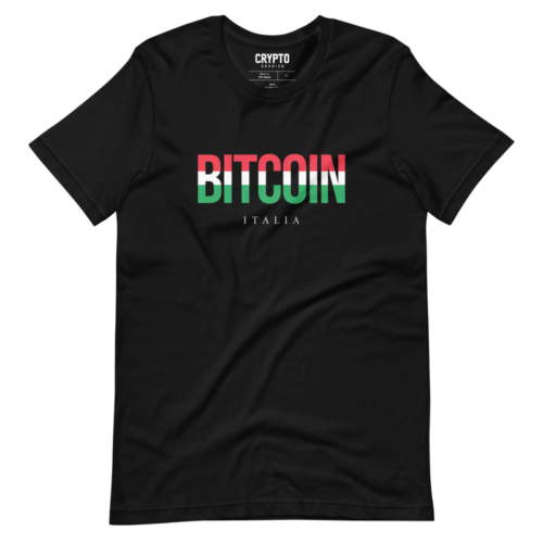 Bitcoin x Italian Flag Logo T-Shirt