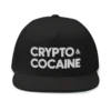 Crypto & Cocaine Flat Bill Cap
