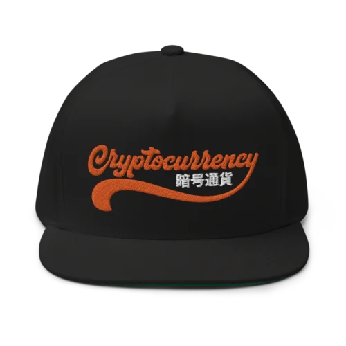Cryptocurrency Vintage Snapback Hat