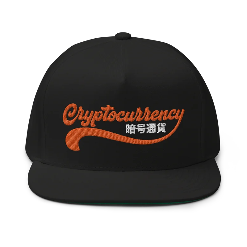 Cryptocurrency Vintage Snapback Hat