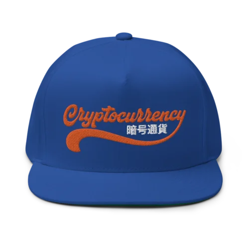 Cryptocurrency Vintage Snapback Hat