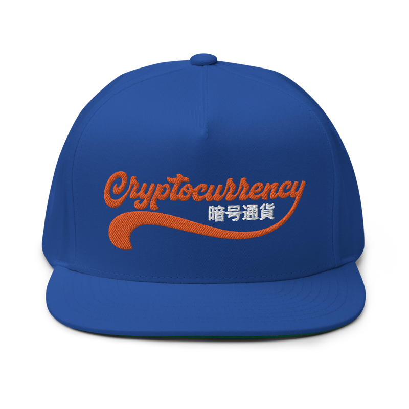 Cryptocurrency Vintage Snapback Hat