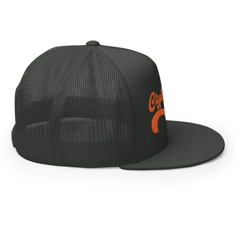 Cryptocurrency Vintage Trucker Cap - Image 4
