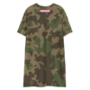 FUKFIAT Camouflage Cryptocurrency T-shirt Dress