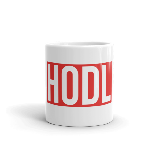 HODL (RED) Mug
